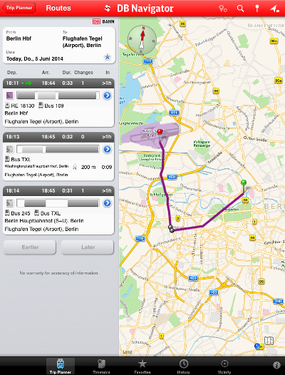 EApri44 ドイツ旅行に必ず役立つ！列車の時刻を調べるアプリが便利！