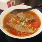 台北でわざわざ食べる価値あり！洪師父牛麺のトマト麺が美味い！