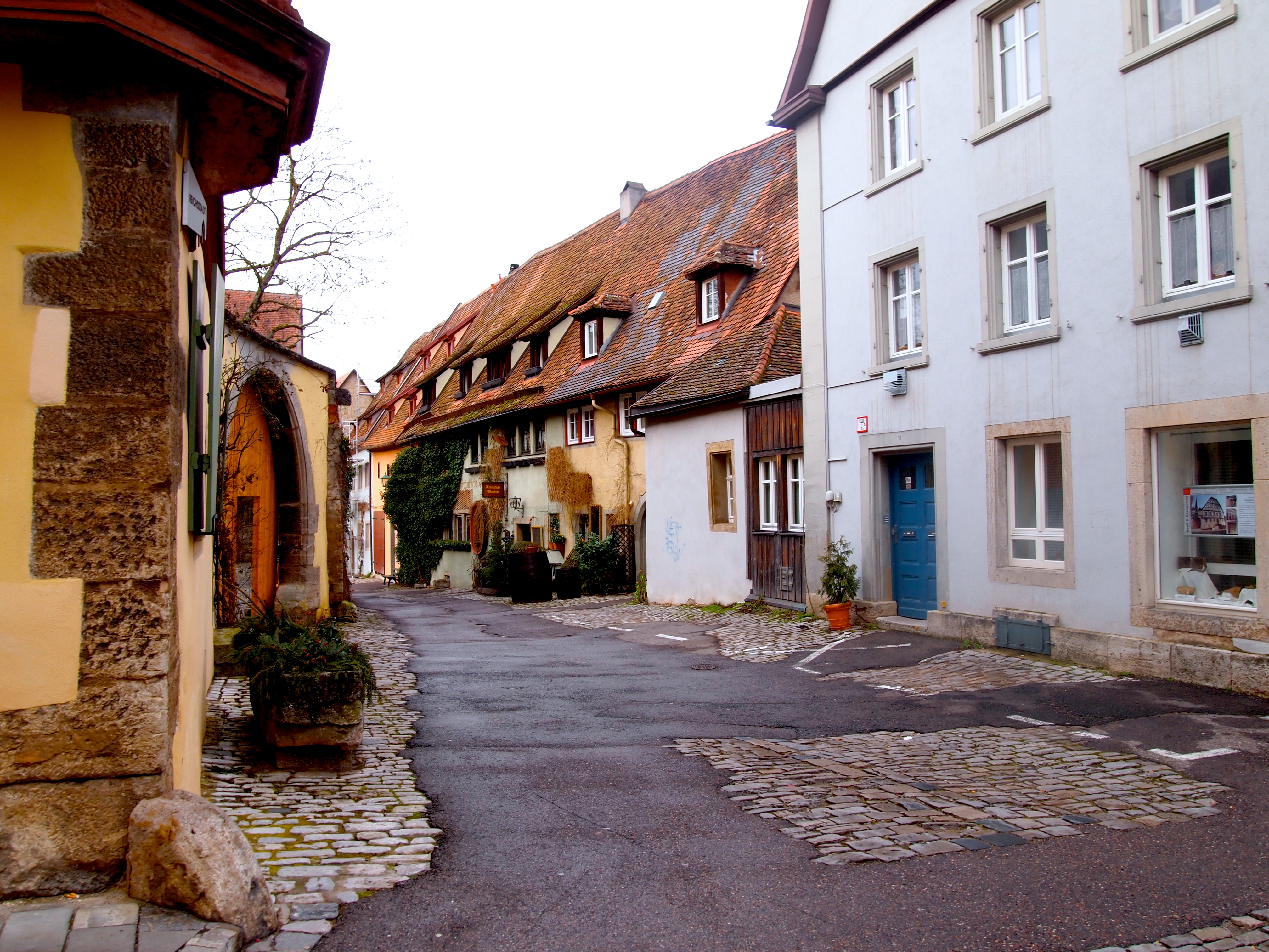 中世の風景が残る南ドイツの街ローテンブルク