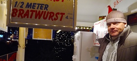 meterwurst ドイツのクリスマスマーケットは家族へのプレゼントを買う場所？